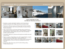 Tablet Screenshot of braeside.islayinfo.com